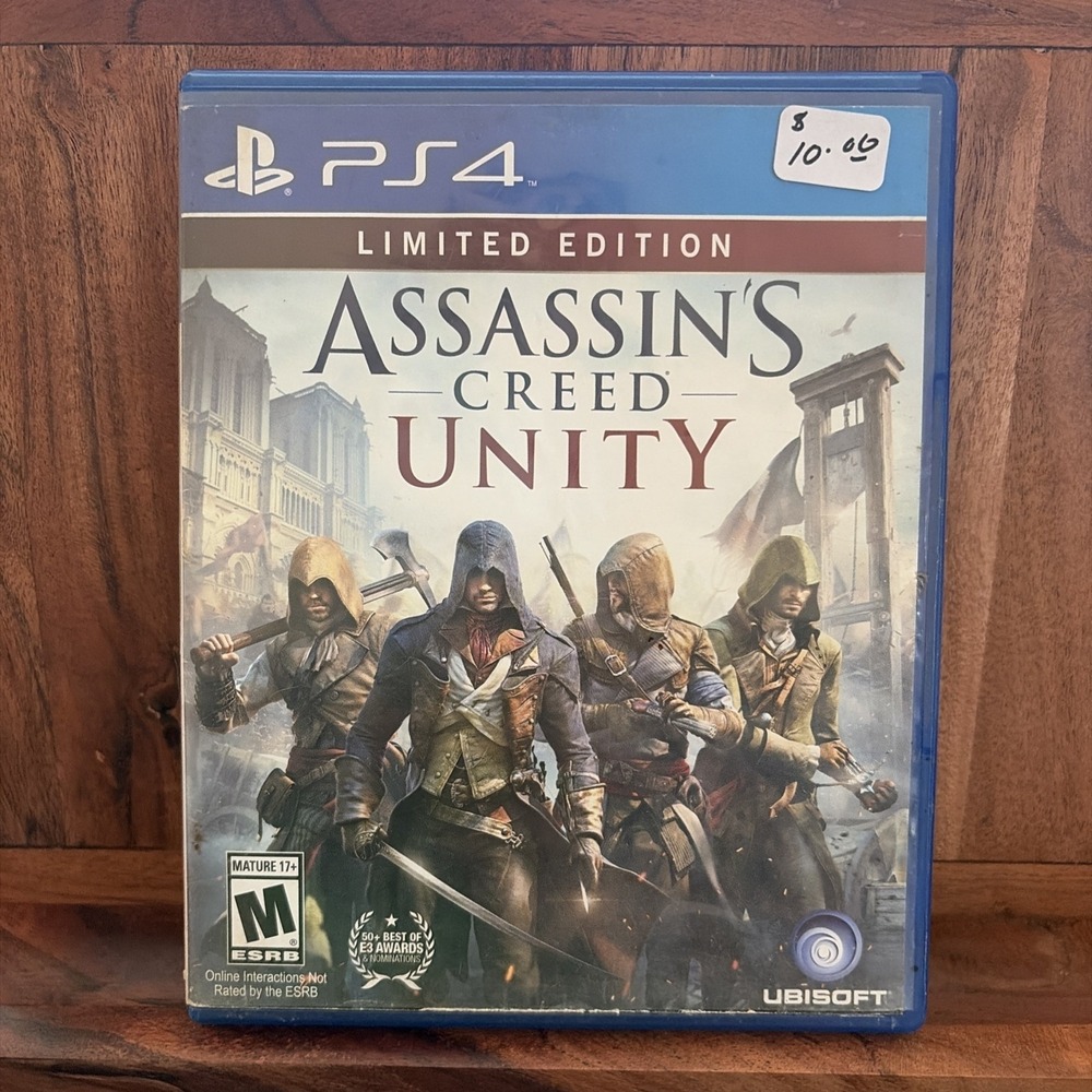 Assassin's Creed: Unity‎ -- Limited Edition (Sony PlayStation 4, 2014)